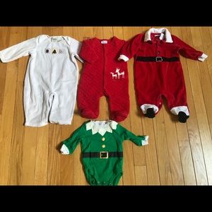 Lot of 3-6 months holiday outfits.